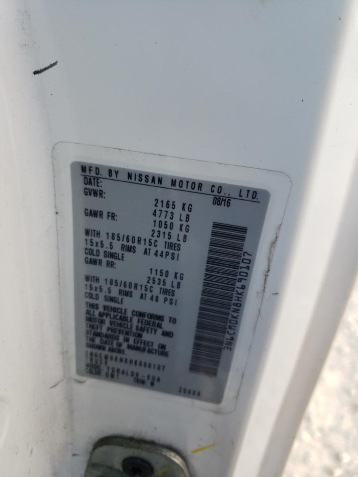 3N6CM0KN8HK690107 NISSAN NV 2017