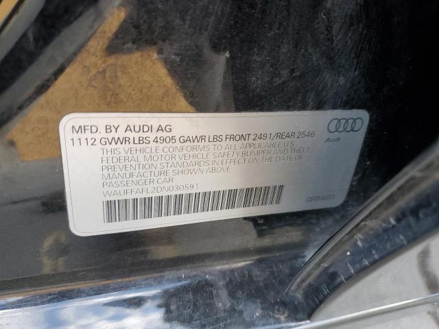 VIN WAUFFAFL2DN030591 2013 Audi A4, Premium Plus no.12