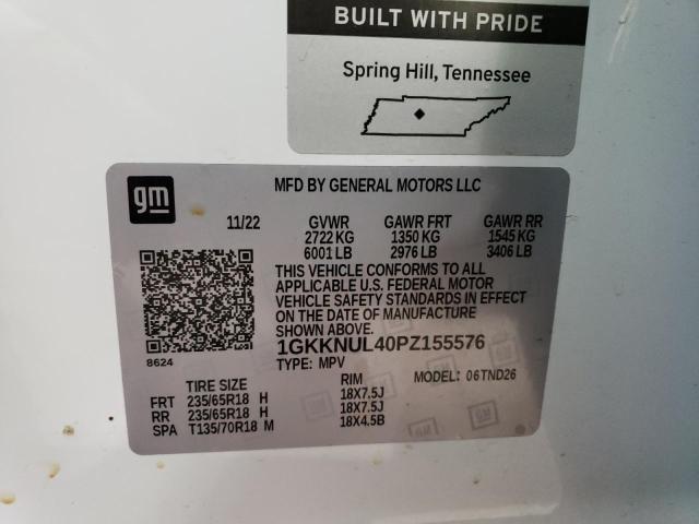 1GKKNUL40PZ155576 GMC Acadia SLT 13