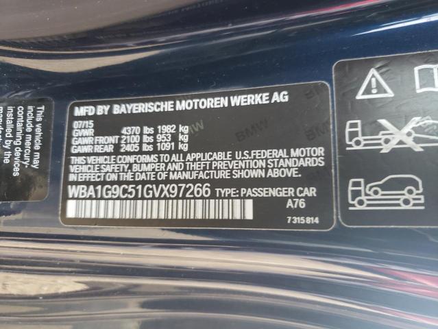 VIN WBA1G9C51GVX97266 2016 BMW 2 Series, 228 Xi Sulev no.12