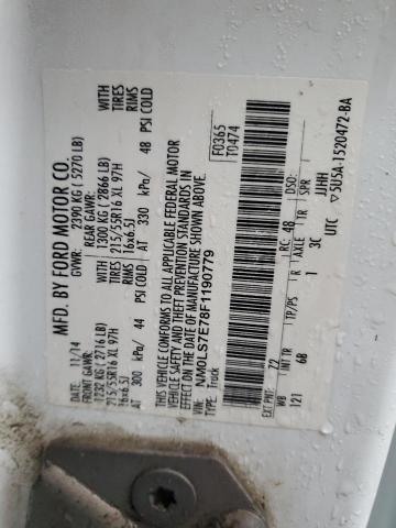NM0LS7E78F1190779 Ford Transit Connect Xl