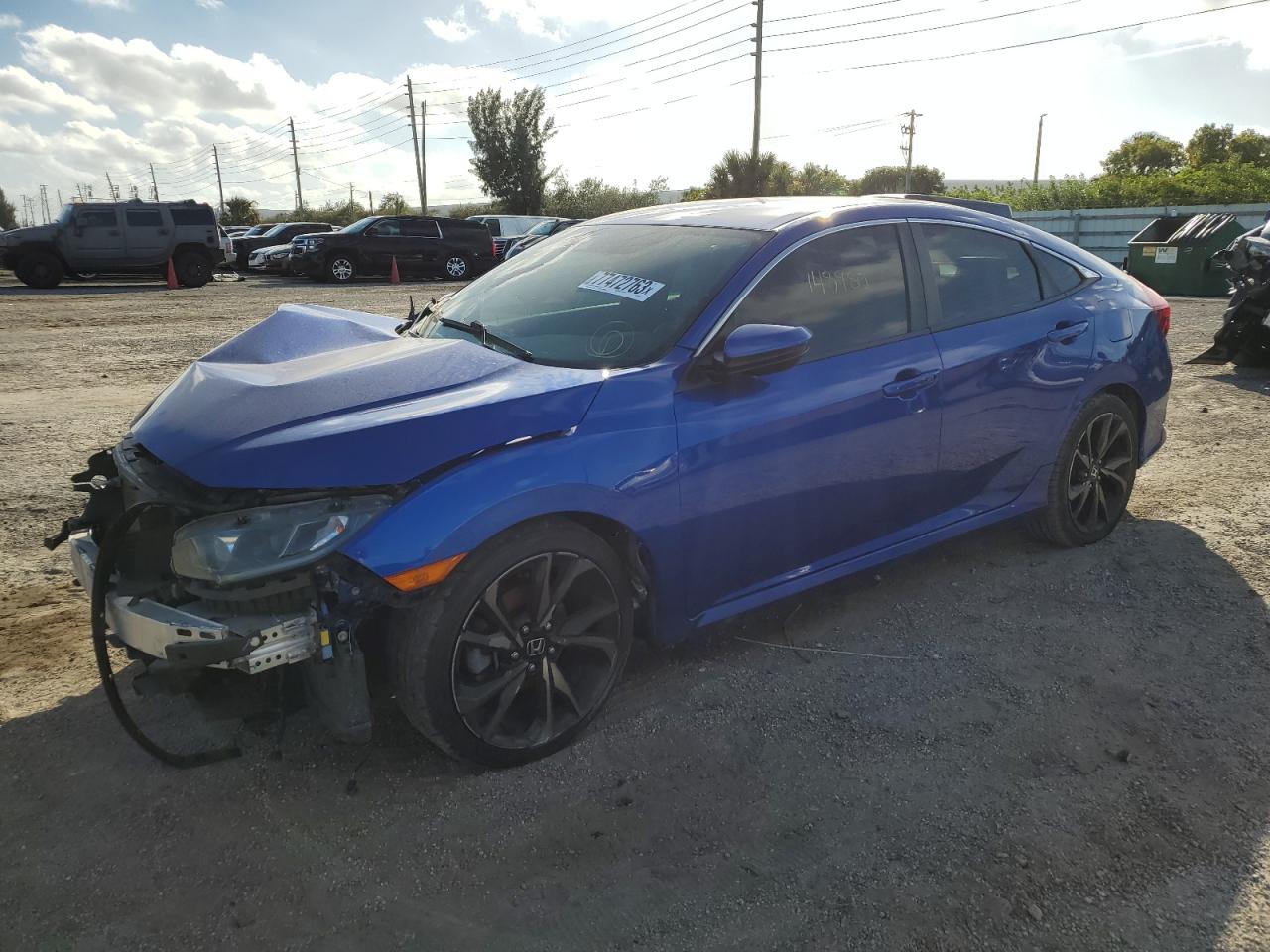 19XFC2F86KE040894 2019 Honda Civic Sport