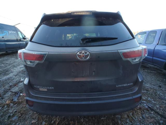 VIN 5TDDKRFHXES028583 2014 Toyota Highlander, Limited no.6