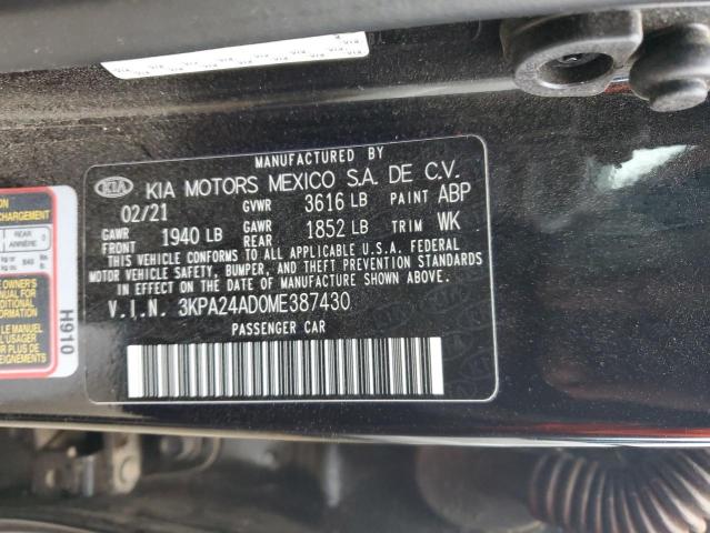 3KPA24AD0ME387430 | 2021 KIA RIO LX