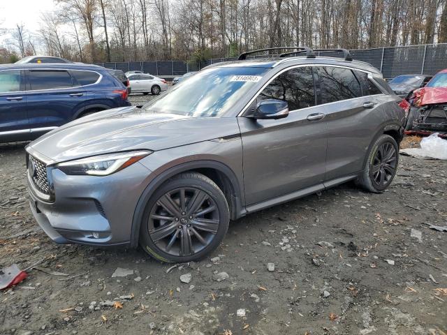 Lot #2409381918 2020 INFINITI QX50 PURE salvage car