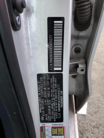 KNADN5A33E6405277 KIA RIO EX