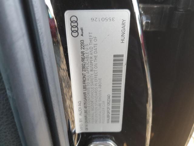 WAUBFGFF2F1052340 | 2015 AUDI A3 PREMIUM