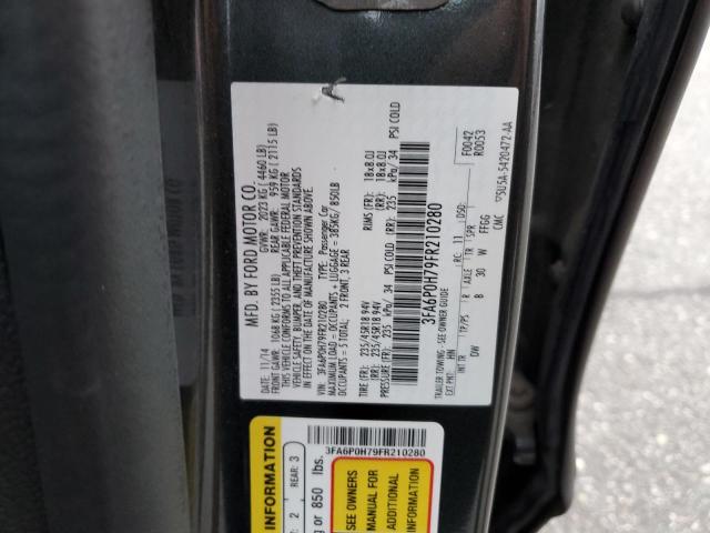 3FA6P0H79FR210280 | 2015 FORD FUSION SE