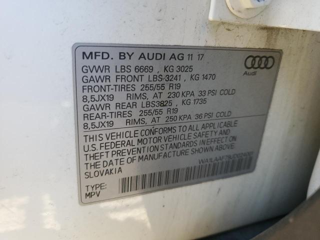 VIN WA1LAAF79JD024001 2018 Audi Q7, Premium Plus no.13