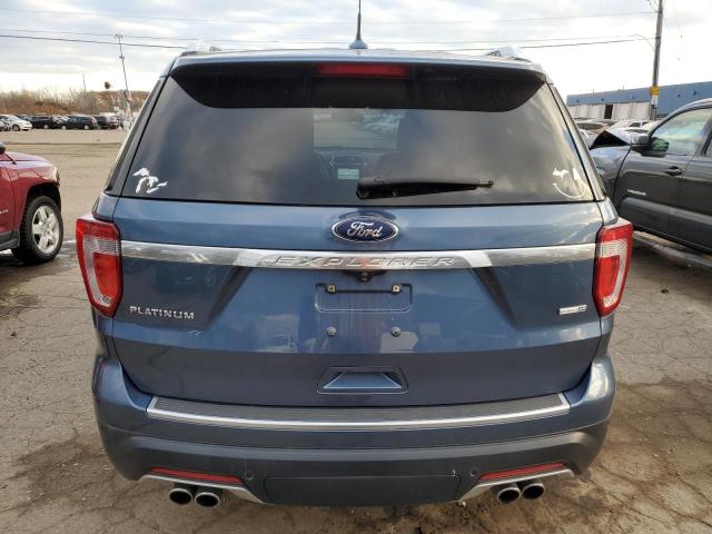 1FM5K8HT3JGA91458 | 2018 Ford explorer platinum