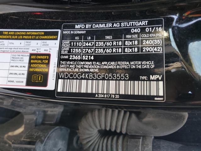 WDC0G4KB3GF053553 Mercedes-Benz Glc 300 4matic