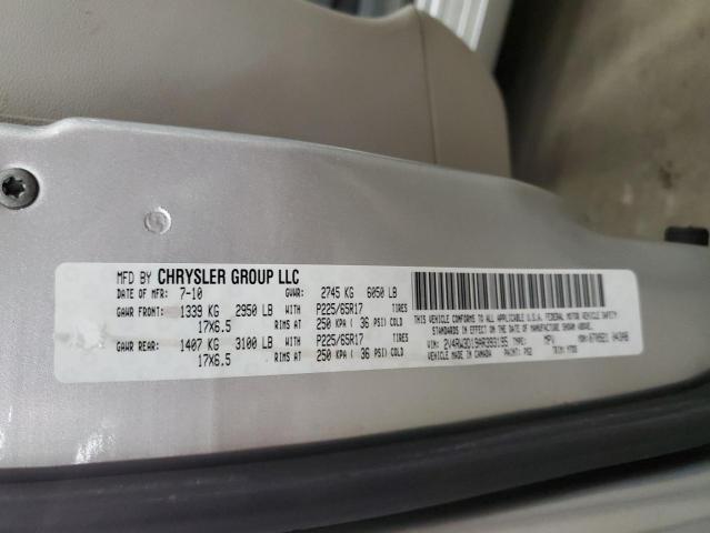 2010 Volkswagen Routan Se VIN: 2V4RW3D19AR393195 Lot: 75940573