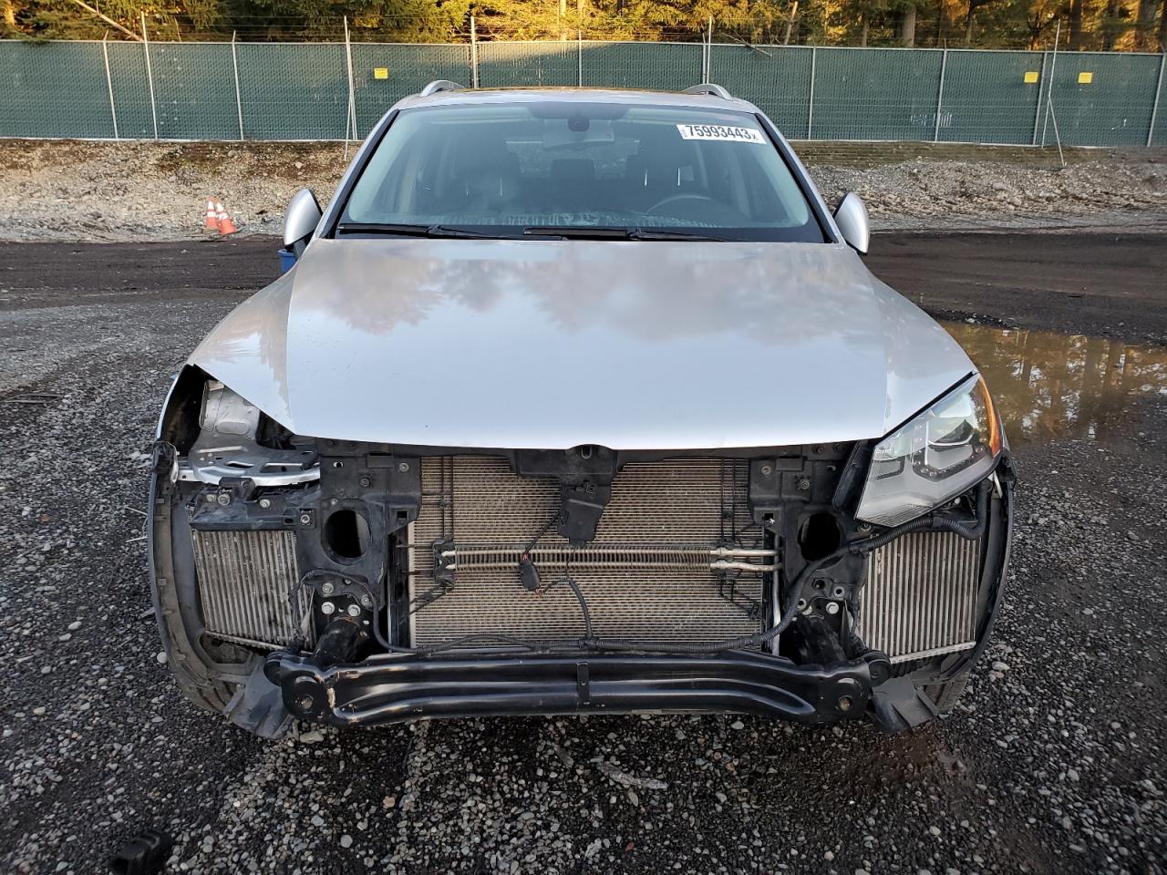 WVGEP9BP8DD003755 2013 Volkswagen Touareg V6 Tdi