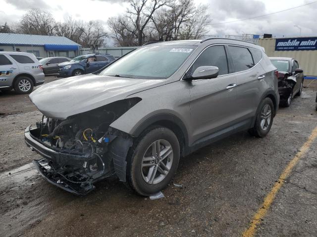 Lot #2441037098 2018 HYUNDAI SANTA FE S salvage car