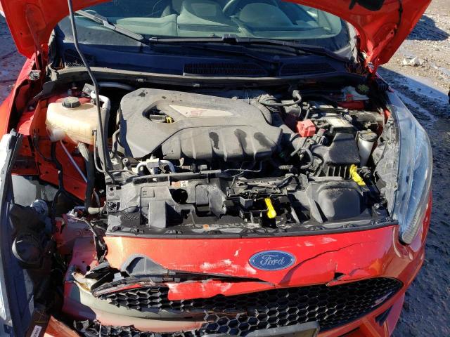  FORD FIESTA 2016 Червоний