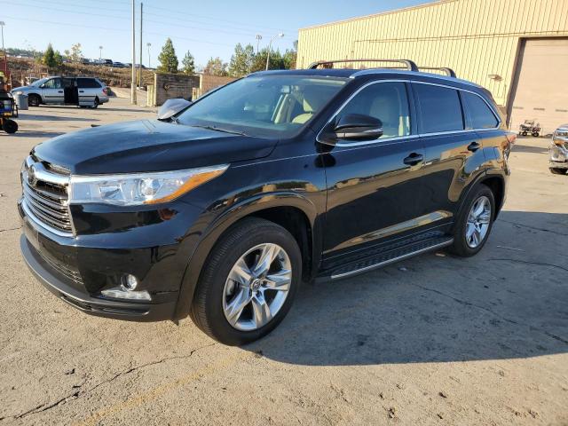  TOYOTA HIGHLANDER 2016 Чорний