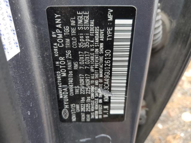 2016 HYUNDAI TUCSON LIM - KM8J3CA49GU126130