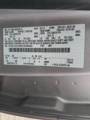 1FMCU0JX5EUE56522 | 2014 FORD ESCAPE TIT