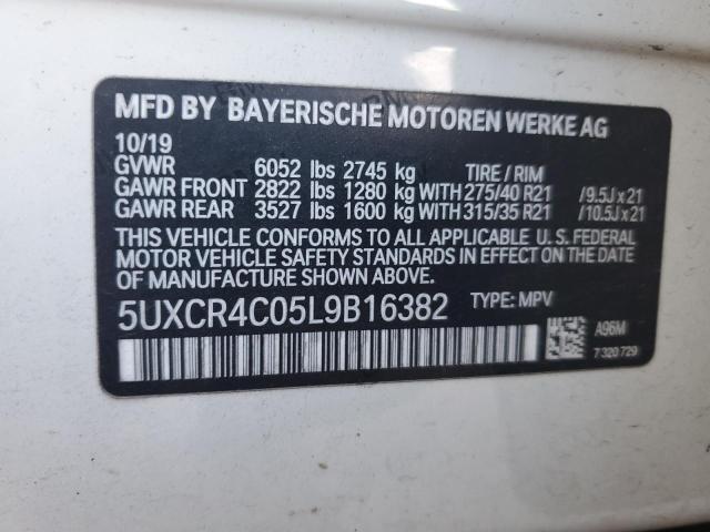 5UXCR4C05L9B16382 BMW X5 SDRIVE 12