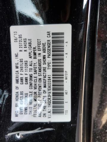  HONDA ACCORD 2014 Чорний