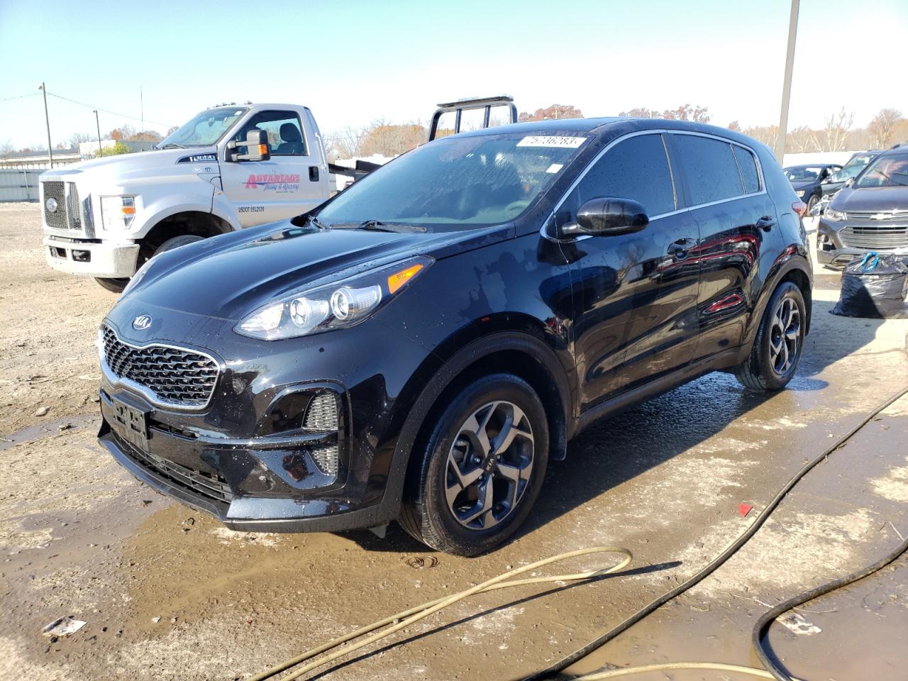 2022 Kia Sportage Lx vin: KNDPM3AC8N7003076