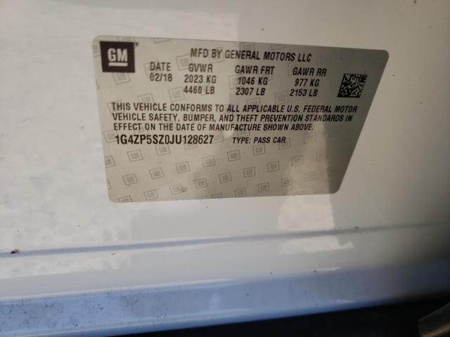 1G4ZP5SZ0JU128627 Buick Lacrosse Essence
