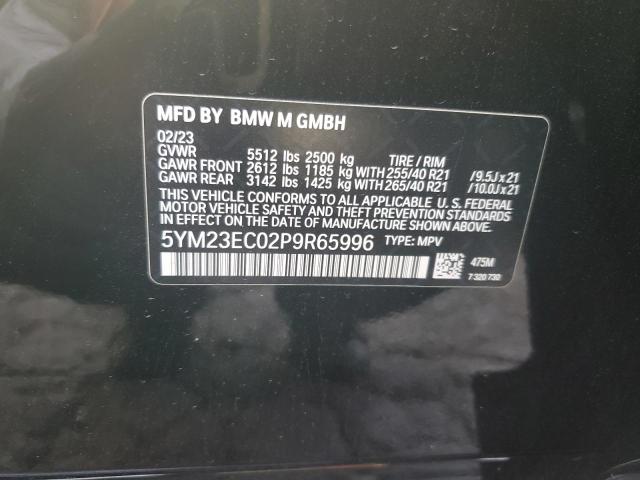 5YM23EC02P9R65996 | 2023 BMW X4 M