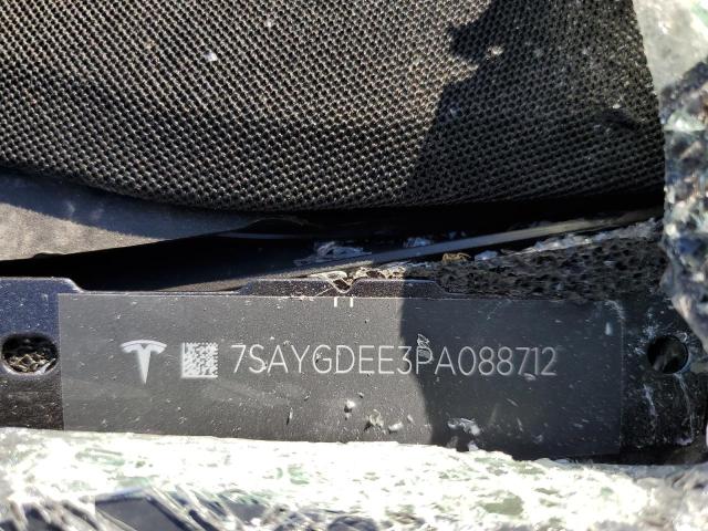 7SAYGDEE3PA088712 | 2023 TESLA MODEL Y