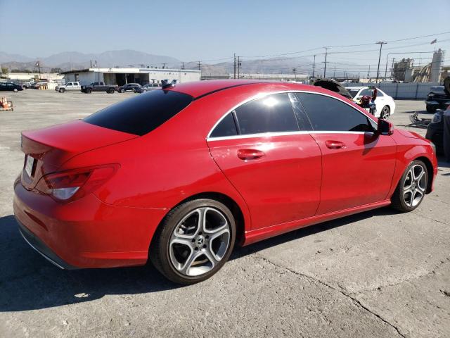  MERCEDES-BENZ CLA-CLASS 2019 Червоний