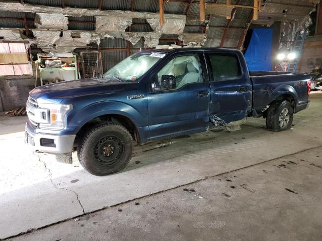 FORD F150 SUPER 2020 blue  gas 1FTFW1E51LFA73284 photo #1