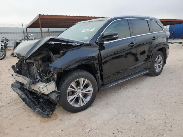 VIN 5TDKKRFH8FS085339 2015 Toyota Highlander, Xle no.1