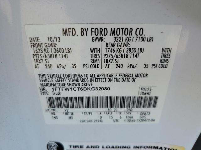 Image 12 of 2013 Ford F-150 salvage vehicle - Lot #77609023 at Copart