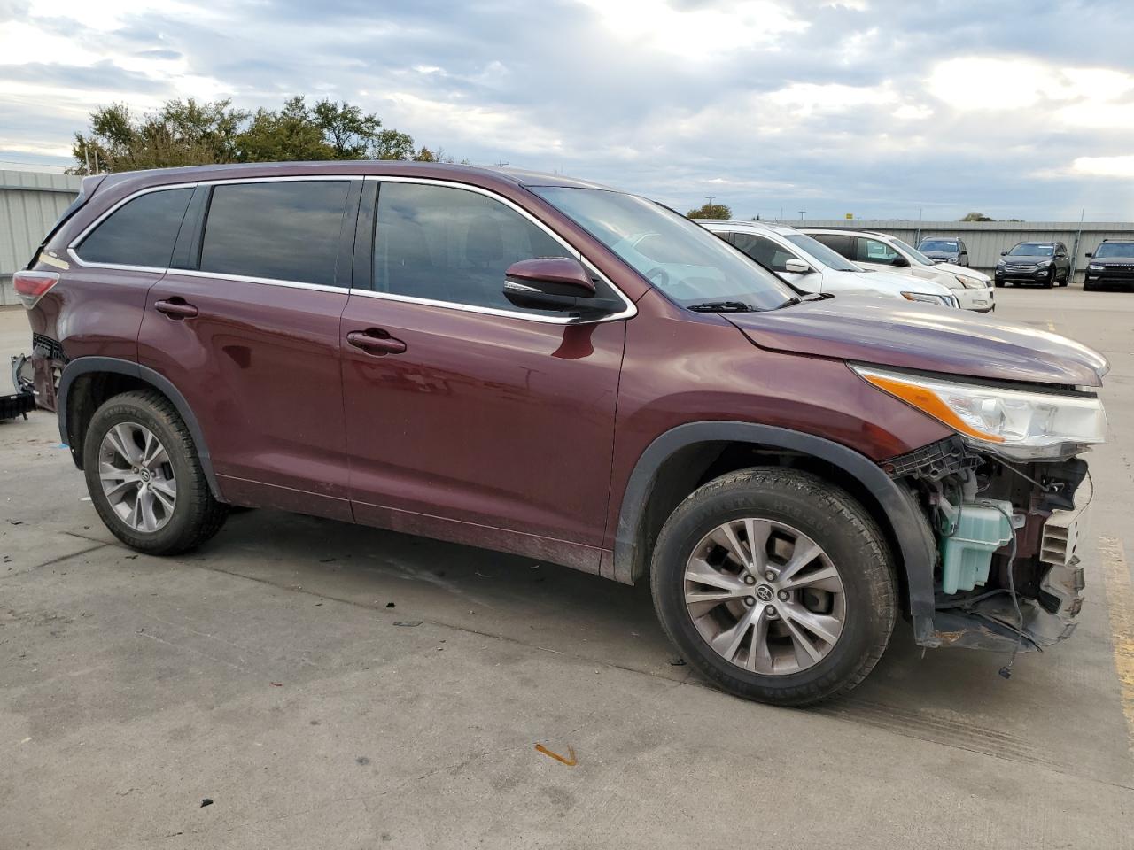 5TDZKRFH7GS121960 TOYOTA HIGHLANDER 2016