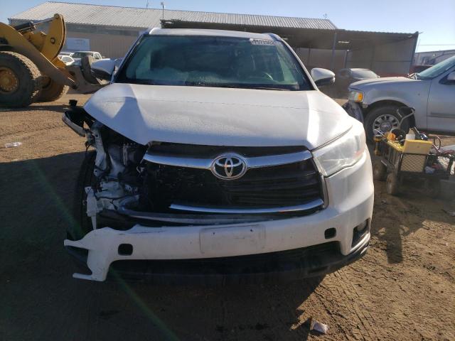 VIN 5TDJKRFH9ES061576 2014 Toyota Highlander, Xle no.5