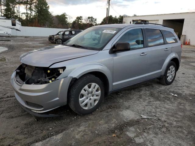 Lot #2510508453 2018 DODGE JOURNEY SE salvage car