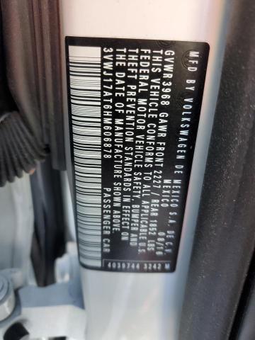 2017 VOLKSWAGEN BEETLE SE - 3VWJ17AT6HM606878