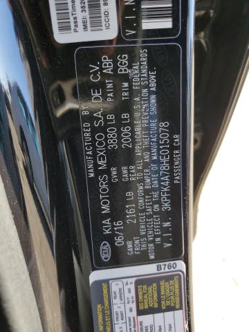 3KPFK4A78HE015078 KIA FORTE LX