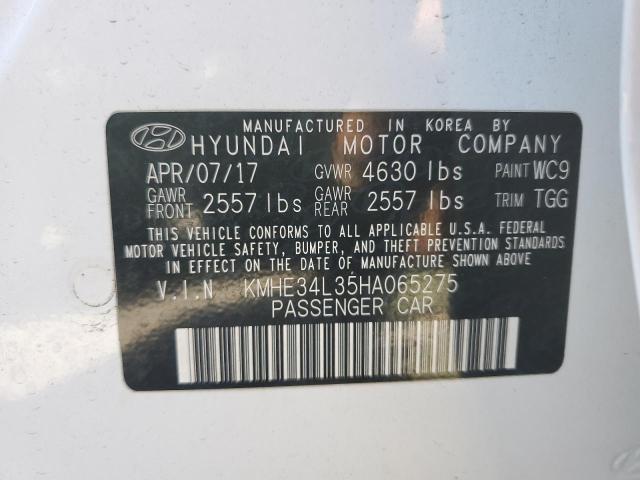 KMHE34L35HA065275 Hyundai SONATA HYBRID