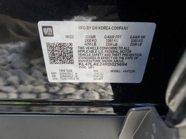2024 BUICK ENVISTA PR - KL47LAE24RB025694