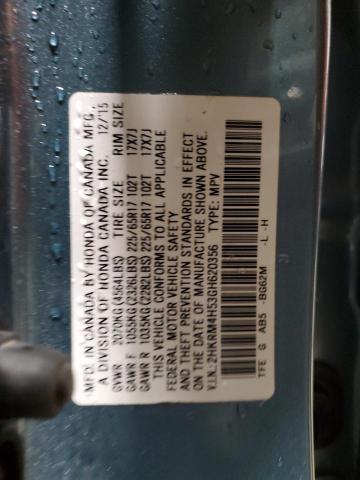 2HKRM4H53GH620356 Honda CR-V EX