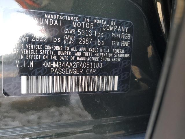 2023 HYUNDAI IONIQ 6 SE - KMHM34AA2PA051183