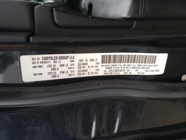 2013 Jeep Grand Cherokee Laredo VIN: 1C4RJFAG8DC582324 Lot: 73768873