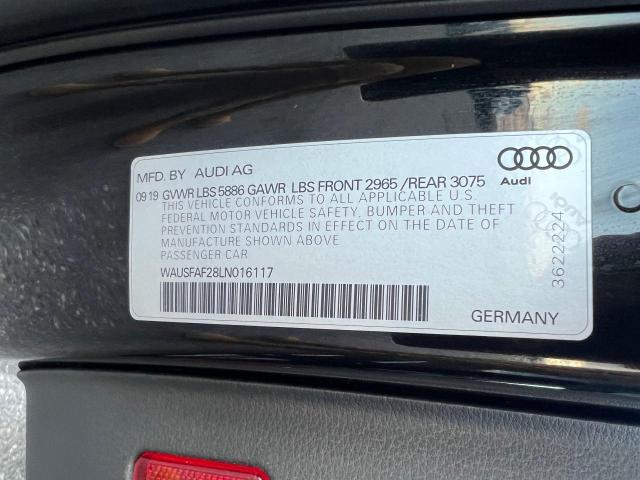 2020 AUDI S7 PRESTIG - WAUSFAF28LN016117