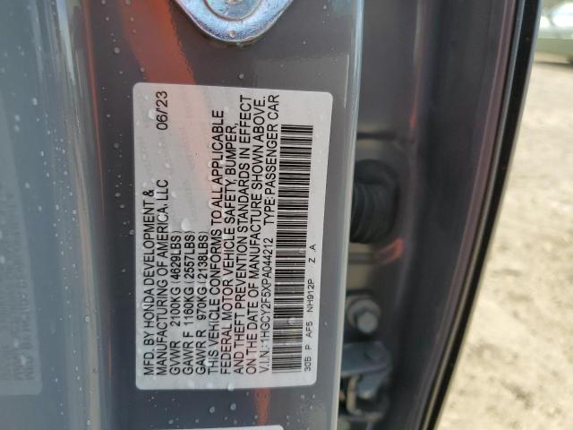 1HGCY2F5XPA044212 | 2023 HONDA ACCORD HYB