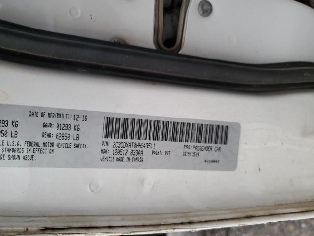 2017 DODGE CHARGER PO - 2C3CDXAT0HH543511