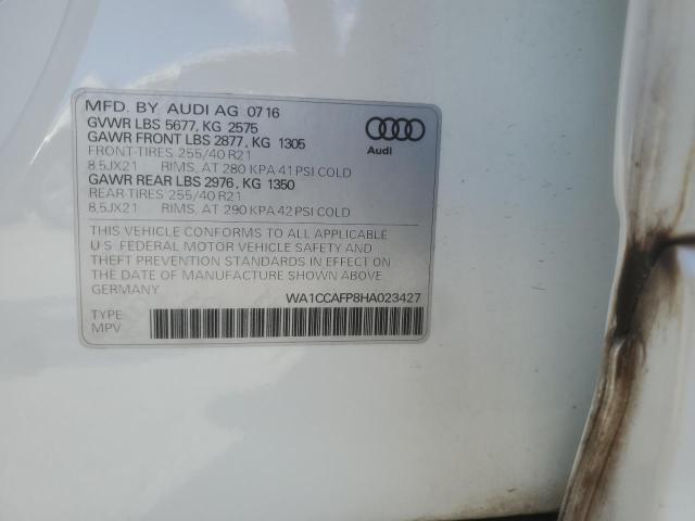 WA1CCAFP8HA023427 2017 AUDI SQ5, photo no. 13