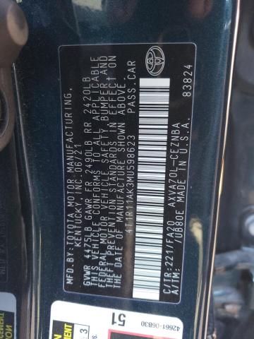2021 TOYOTA CAMRY LE - 4T1R11AK3MU598623