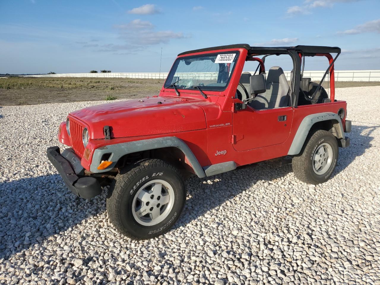 1j4fy29p9vp485780 1J4FY29P9VP485780 1997 Jeep Wrangler / Tj Se