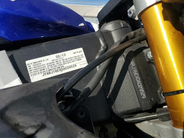 2013 YAMAHA YZFR6 JYARJ16EXDA029529
