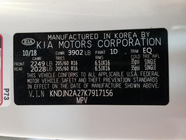 KNDJN2A27K7917156 KIA Soul